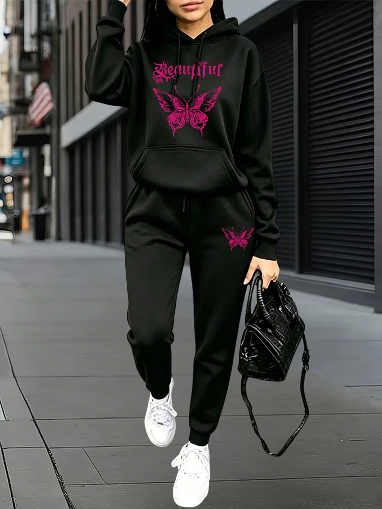 Women'S Fashion For 2026 - Sonbahar Kış Günlük Rahat Spor Eşofman