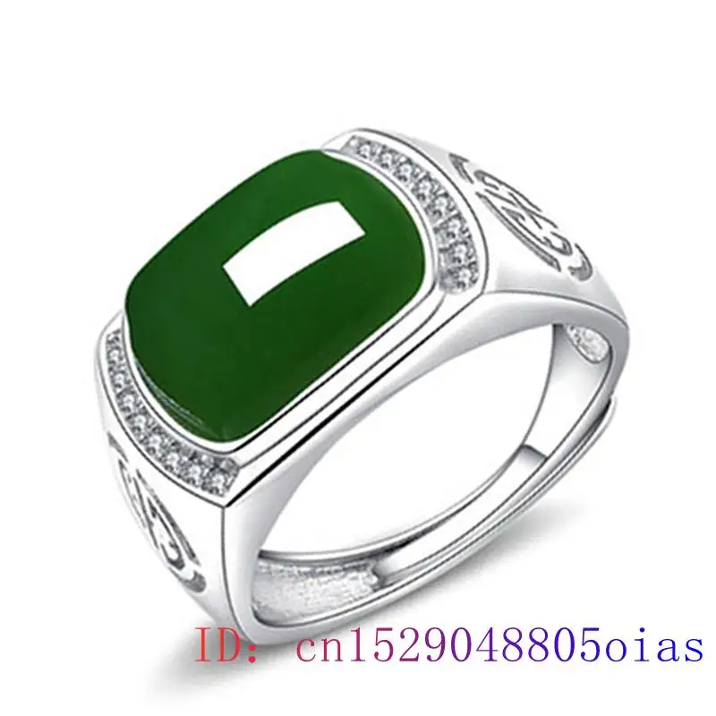Women Fashion Rings - Yeşil Yeşim Yüzük Hediyeler Moda Erkekler