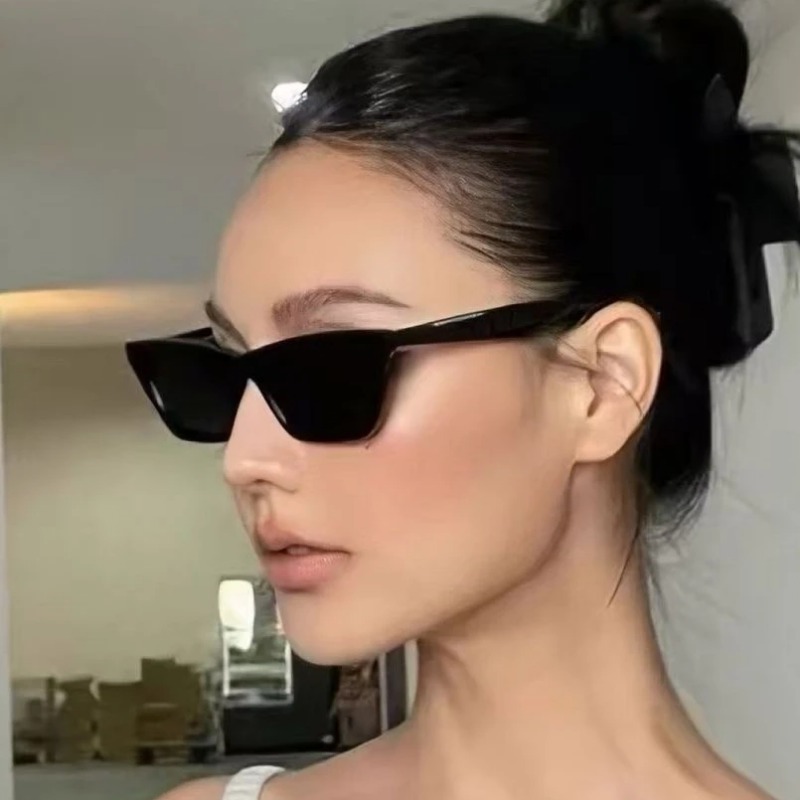 Women'S Fashion Reading Glasses - Lüks Kedi Gözü Siyah Güneş Gözlüğü