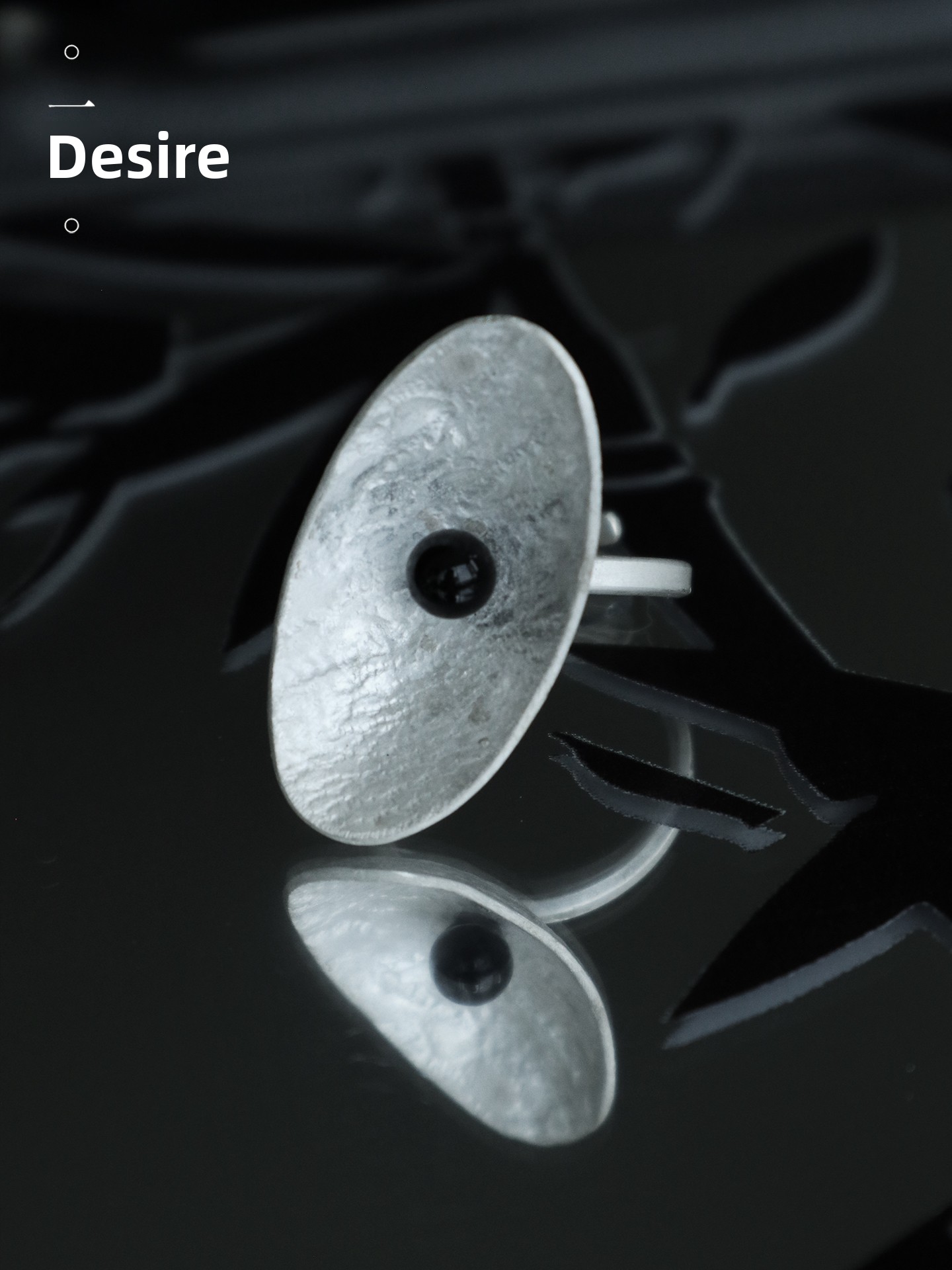 Women Fashion Rings - El Yapımı 999 Saf Gümüş Yüzük