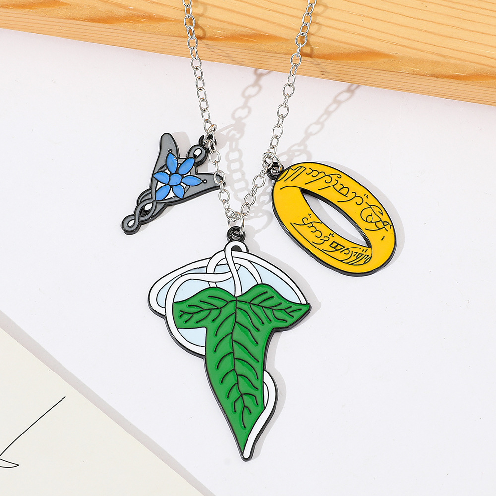 Women Fashion Rings - Yüzüklerin Efendisi Elfler Kolye Moda Yaratıcı
