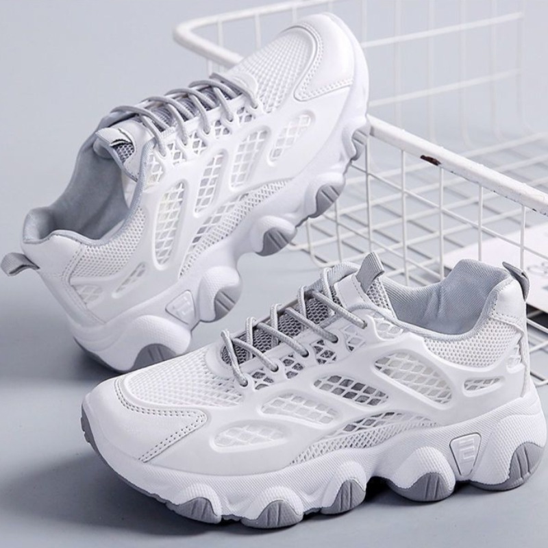 Women'S Fashion Running Shoes - Nefes Örgü Tıknaz Ayakkabı Açık Spor