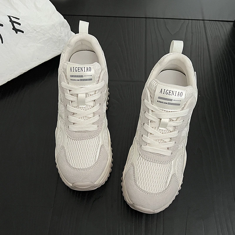 Women'S Fashion Running Shoes - Kadın Modası Baba Ayakkabıları Platform File
