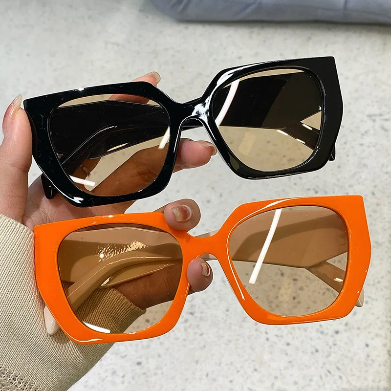 Women'S Fashion Reading Glasses - Vintage Marka Tasarımcısı Poligon Güneş Gözlüğü