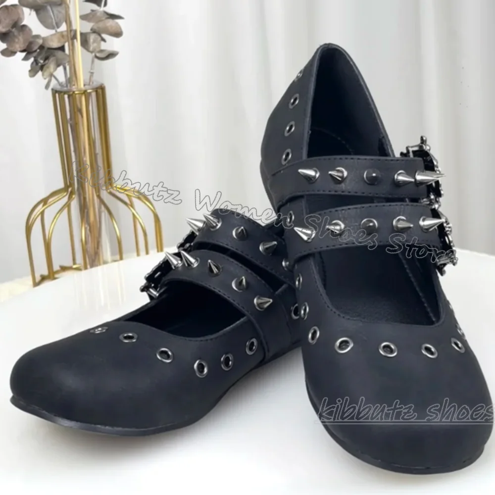 Fashion Women Belt - Gotik Bale Ayakkabıları Punk Rock Kemer