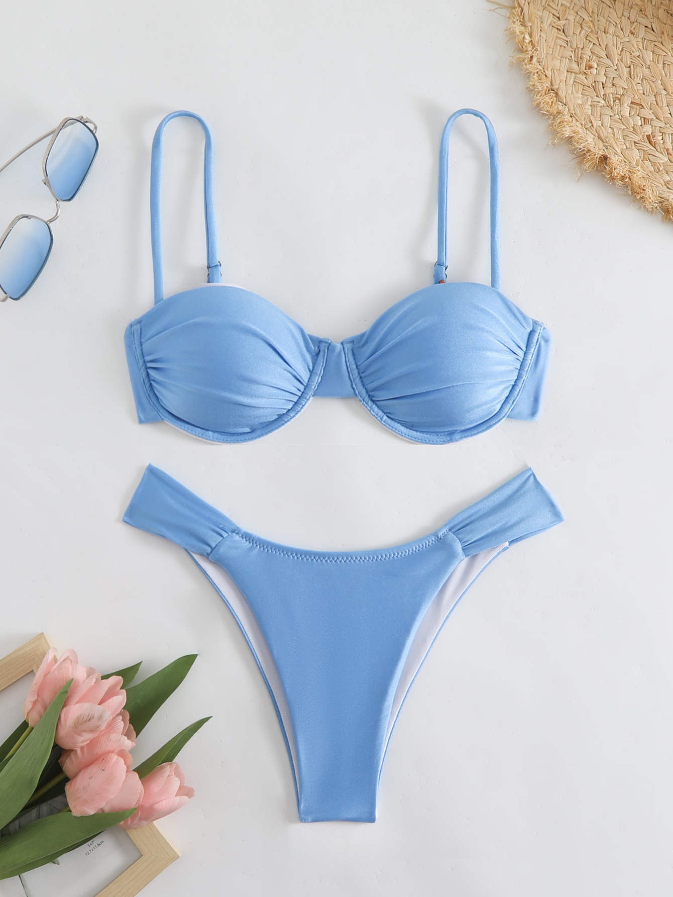 Tie Dye Two Piece - İki Parçalı Bikiniler 2026 Yeni Kadın