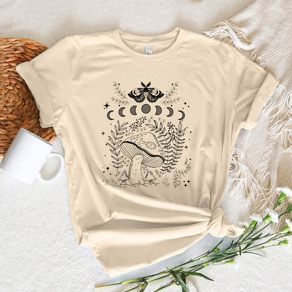 Women'S Fashion From The 80S - Goblincore üst tees kız 80'ler Üniversitesi