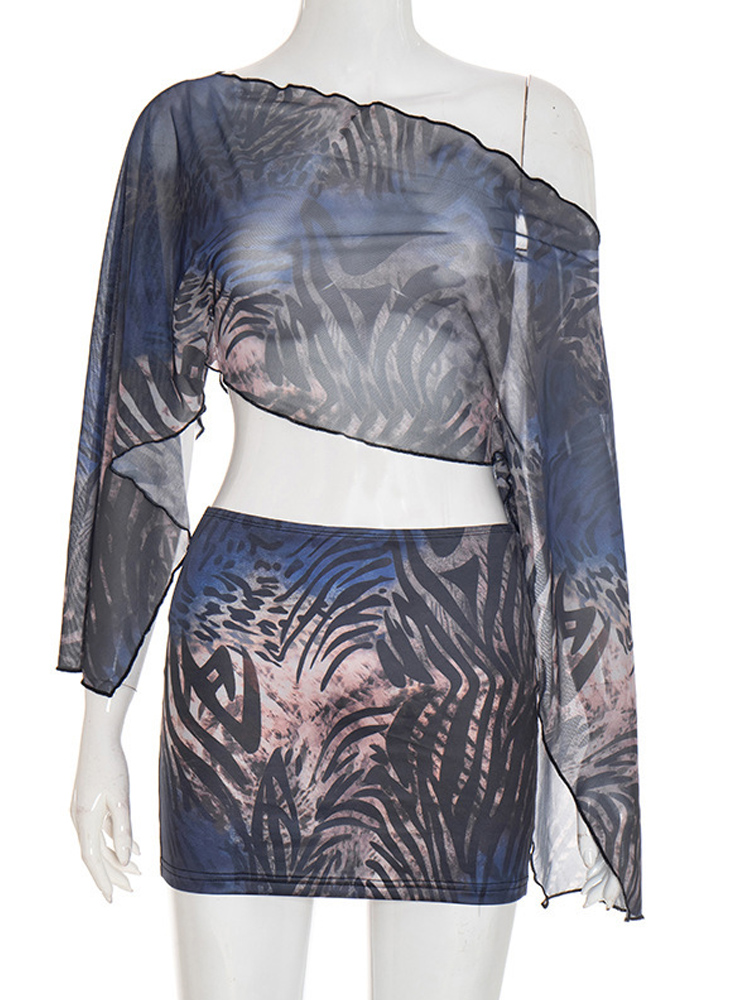 Kricesseen Seksi Tek Omuzlu Fi - Tie Dye Two Piece incelemesi ve fiyatı
