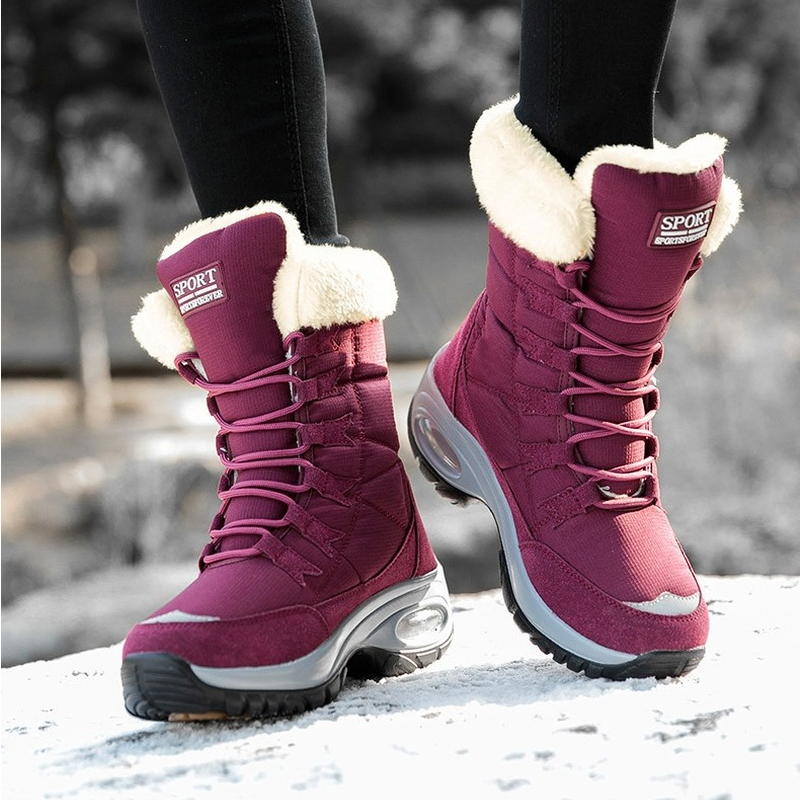 Üst Düzey Kadın Kar Botları Mo - Women'S Fashion Hiking Boots incelemesi ve fiyatı