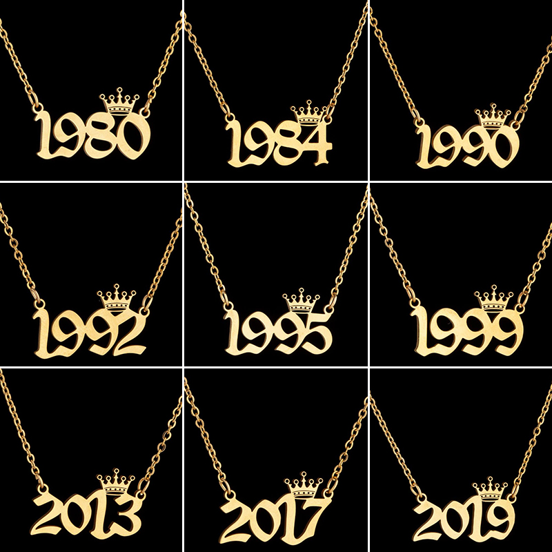 Paslanmaz Çelik Taç Yıl Numara - Women'S Fashion Year 2000 incelemesi ve fiyatı