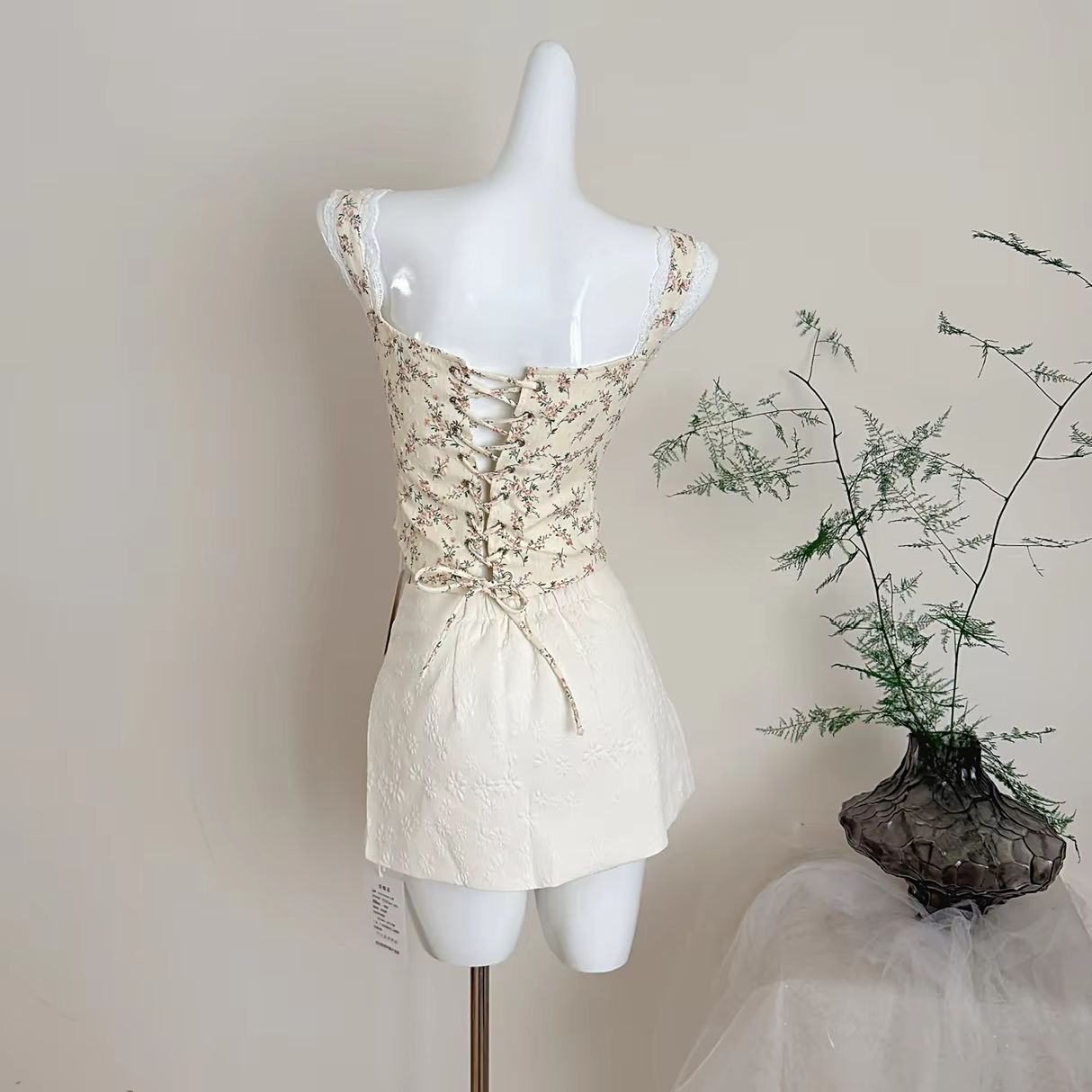 Kadınlar İçin 2 Parçalı Etek T - Asymmetric Top Women incelemesi ve fiyatı