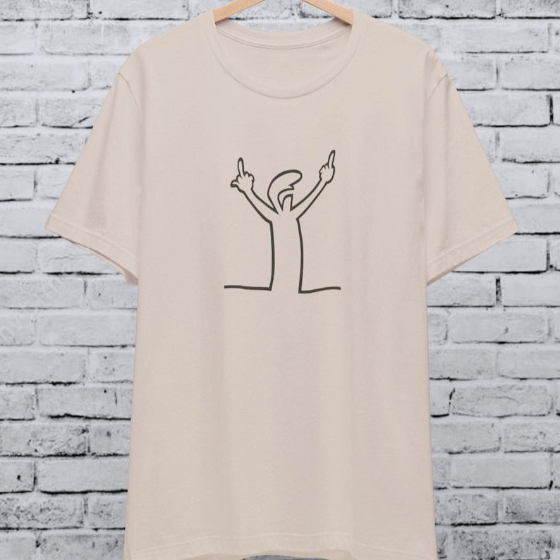 Kızgın La Linea Unisex T-Shirt - Women'S Fashion From The 80S incelemesi ve fiyatı