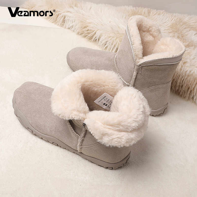 Peluş Sıcak Kadın Kar Botları  - Women'S Fashion Hiking Boots incelemesi ve fiyatı