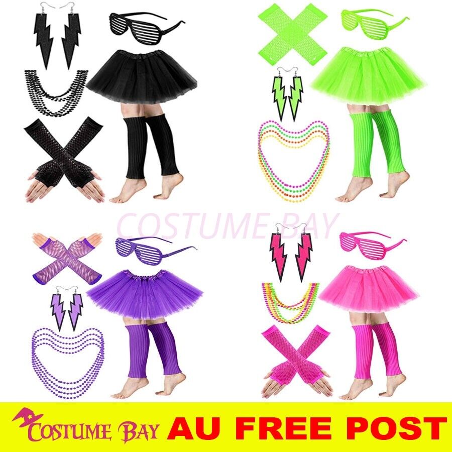 PESENAR Bayan Neon 80 s Tutu E - Women'S Fashion From The 80S incelemesi ve fiyatı