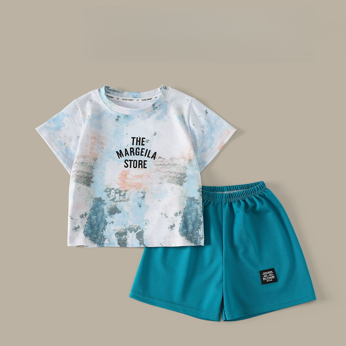 Çocuklar Yaz Tie Dye İki Parça - Tie Dye Two Piece incelemesi ve fiyatı
