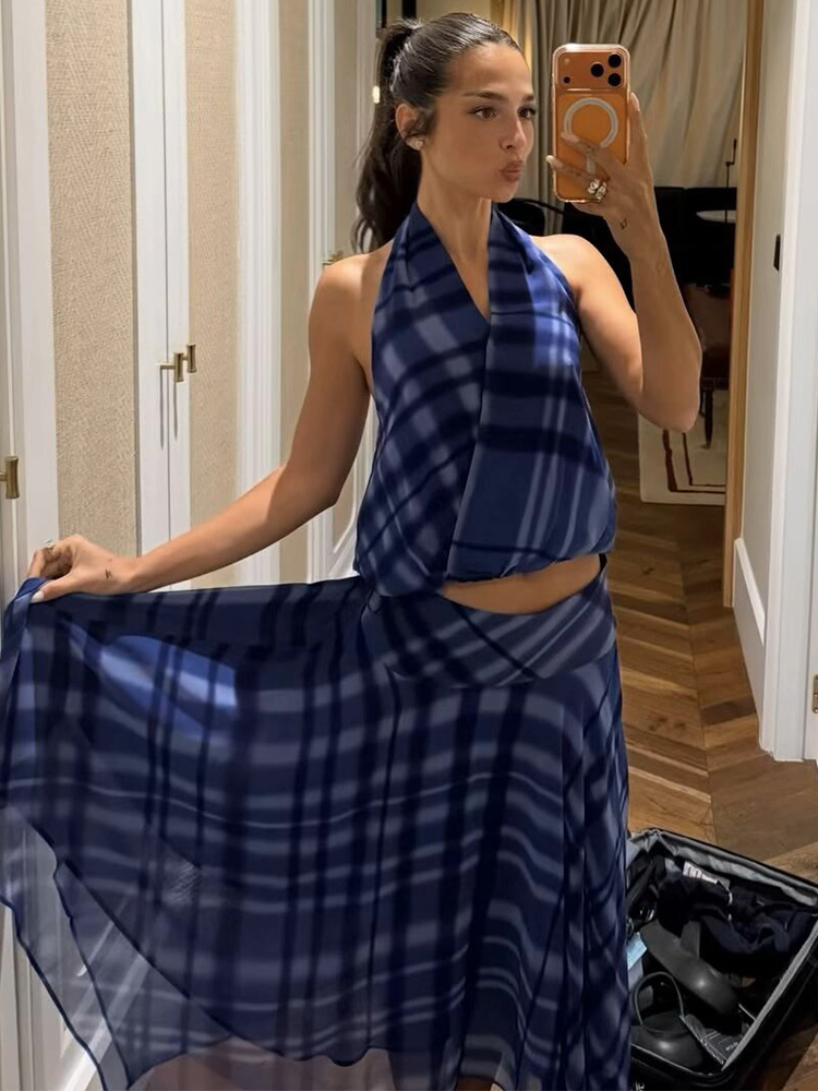 TFMLN Moda Midi Etek 2 Parça K - Asymmetric Top Women incelemesi ve fiyatı