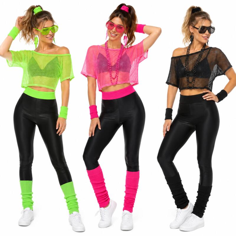 80'ler Hippi Disko Kıyafet Set - Women'S Fashion From The 80S incelemesi ve fiyatı