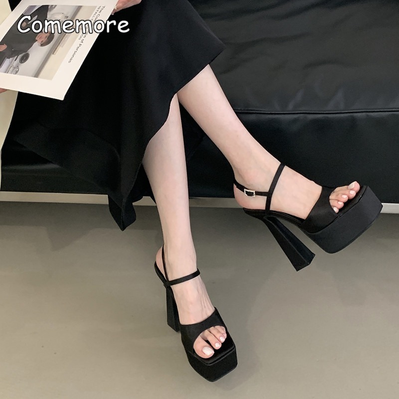 15 CM Yüksek Topuklu Kalın Pla - Women'S Fashion Q incelemesi ve fiyatı