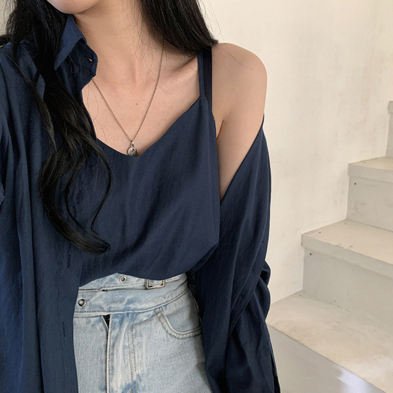 Retro Basit Renkli Gömlek Askı - Women'S Young Fashion incelemesi ve fiyatı