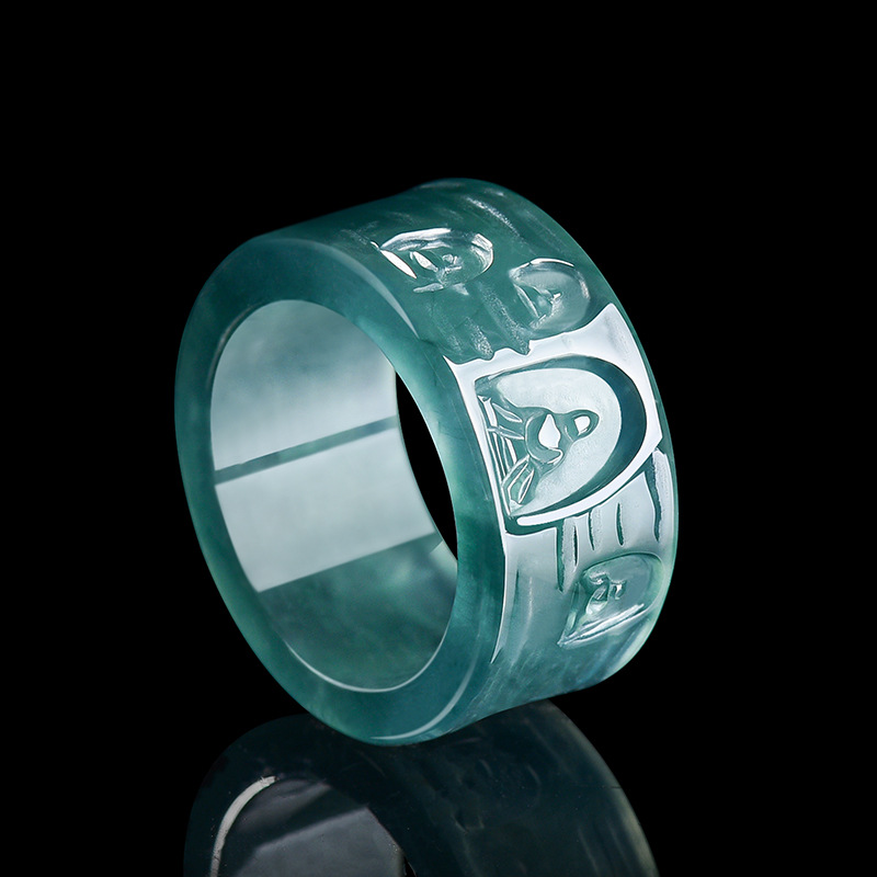 Doğal Birmanya Jadeit Buda Yüz - Women Fashion Rings incelemesi ve fiyatı