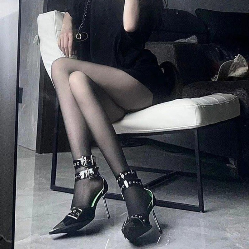Süper Yüksek Topuk Metal Sivri - Fashion Women Belt incelemesi ve fiyatı