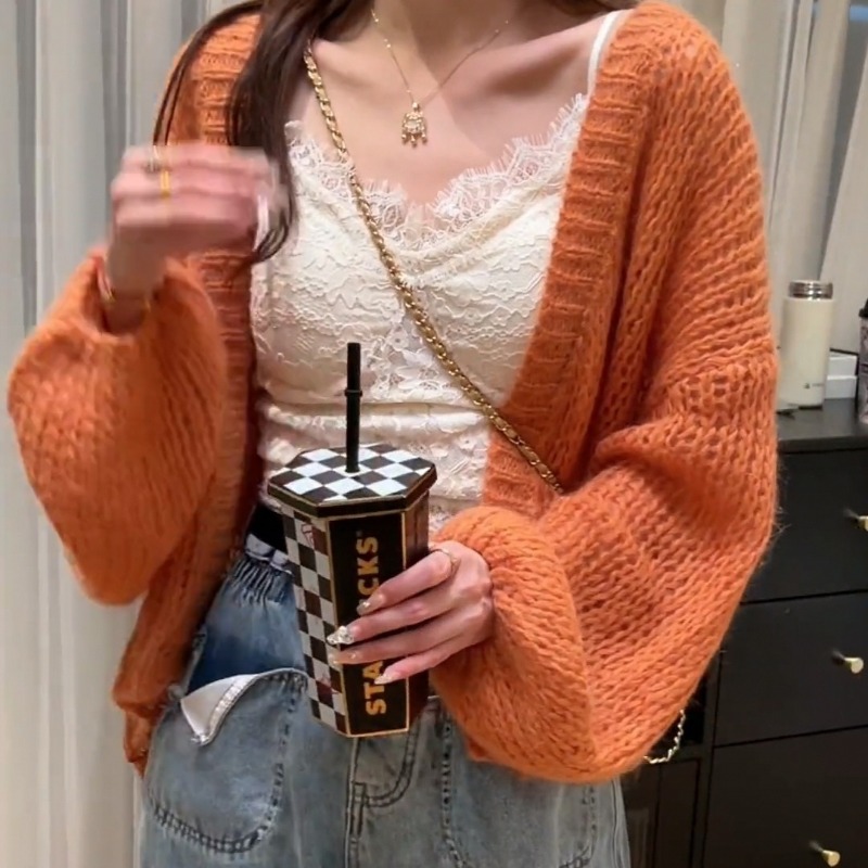 Turuncu Hırka Kadınlar için Ge - Women'S Young Fashion incelemesi ve fiyatı