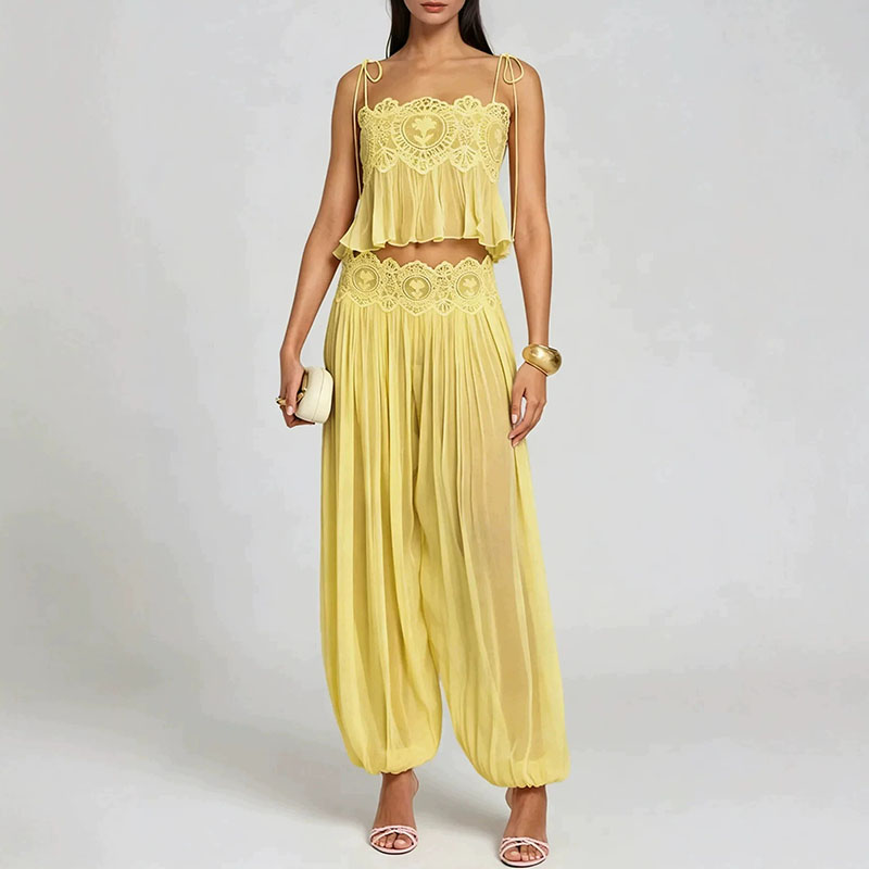 Boho Dantel Detaylı 2 Parça Kı - Tie Dye Two Piece incelemesi ve fiyatı