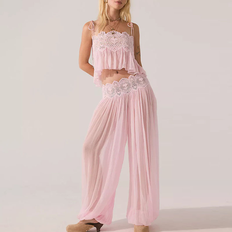 Boho Dantel Detaylı 2 Parça Kı - Tie Dye Two Piece incelemesi ve fiyatı
